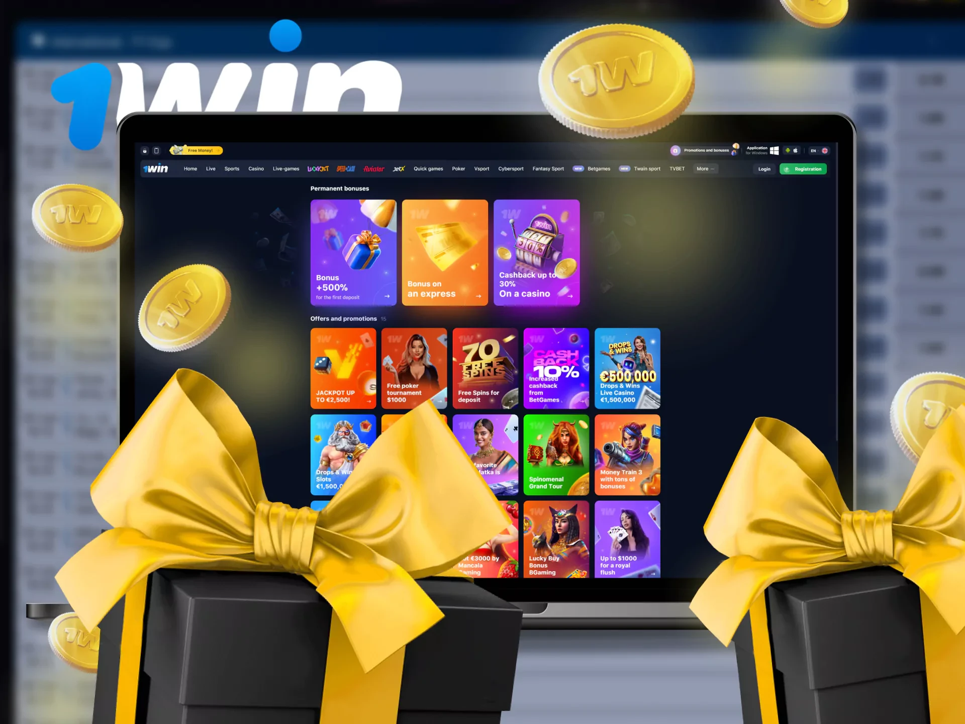 Make your cricket bets more profitable with a special 1win bonus.